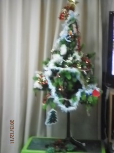 四季の里　クリスマスツリー